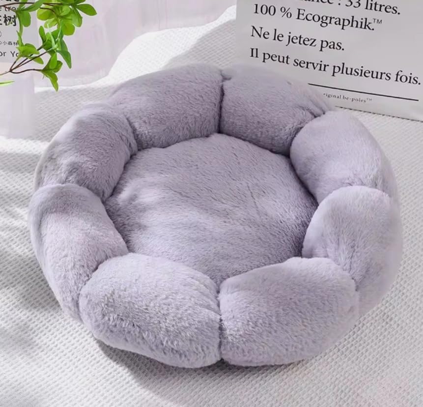 Hundebett Katzenbett 50 cm Waschbar flauschig orthopädische Hundebetten grosse und kleine Hunde Katz