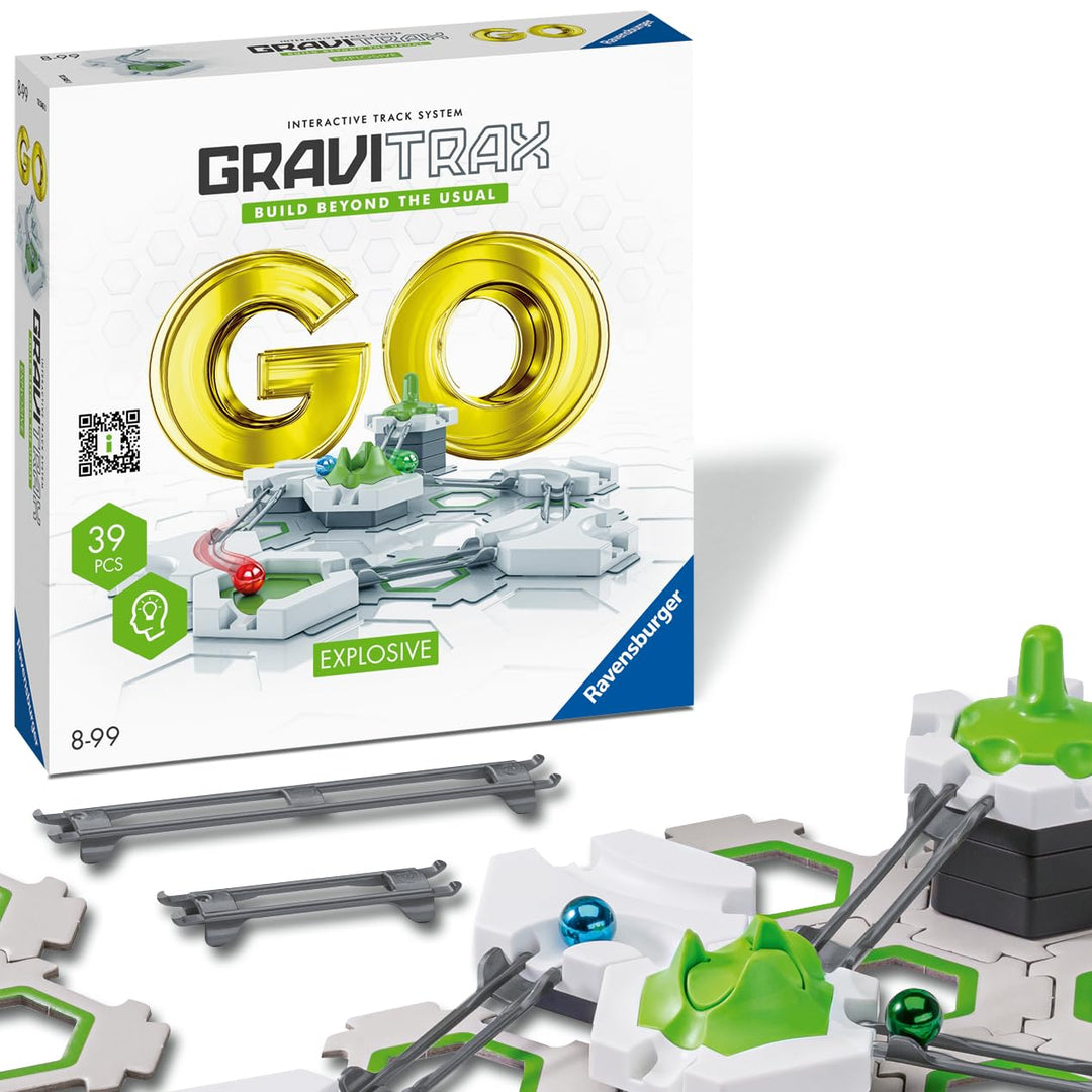 Ravensburger GraviTrax GO Explosive. Kombinierbar mit Allen GraviTrax Produktlinien, Starter-Sets, E