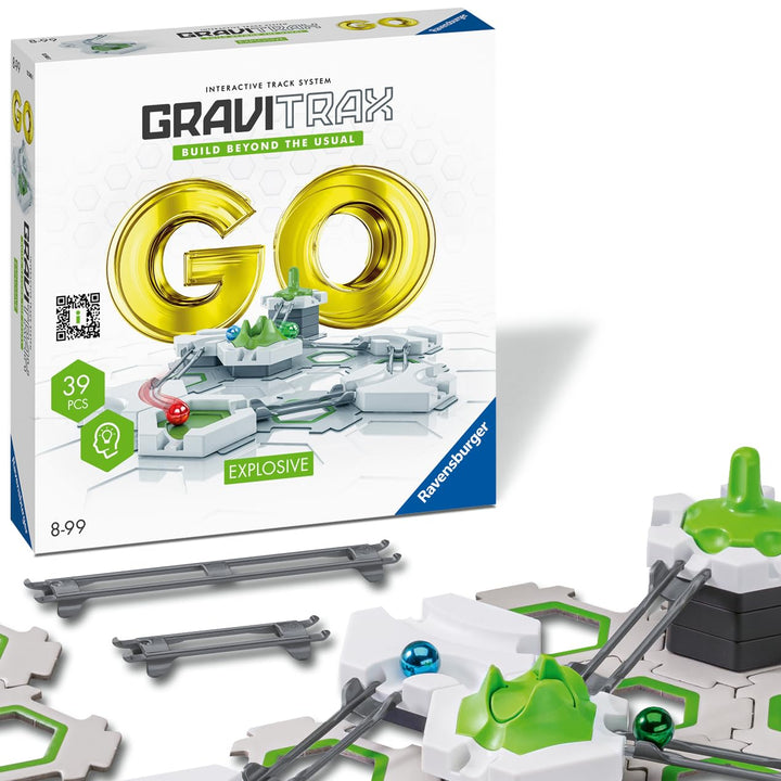 Ravensburger GraviTrax GO Explosive. Kombinierbar mit Allen GraviTrax Produktlinien, Starter-Sets, E