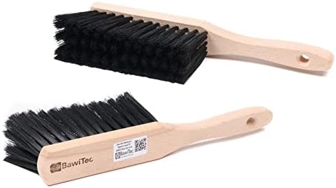 BawiTec Profi Kehrbesen Set Kehrset XL Besen 60cm Saalbesen #0715 inkl. Metall-Teleskopstiel verstel