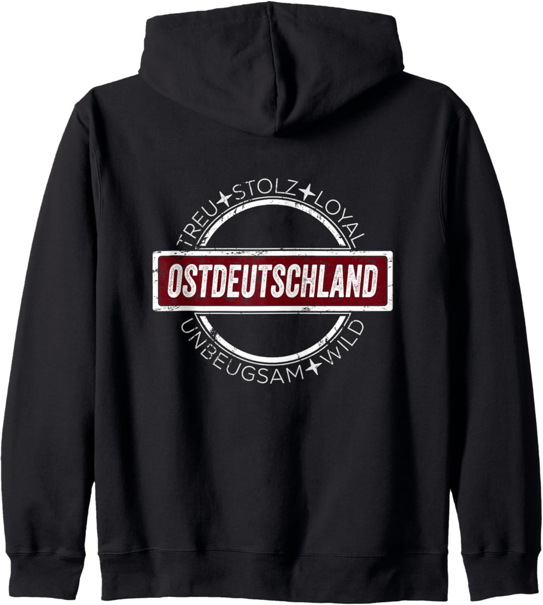 Ostdeutschland Kapuzenjacke