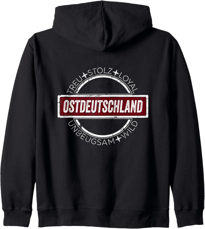 Ostdeutschland Kapuzenjacke