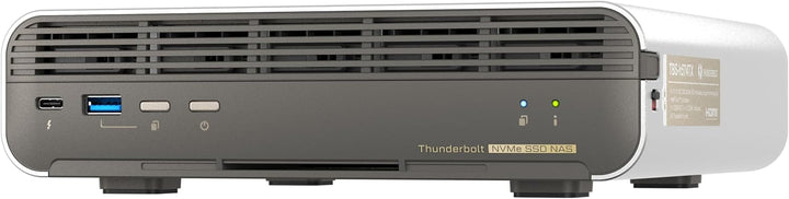 QNAP TBS-h574TX-i5-16G Thunderbolt Compact All-Flash | 5 x E1.S or M.2 SSD's, Intel Core i5-1340PE (