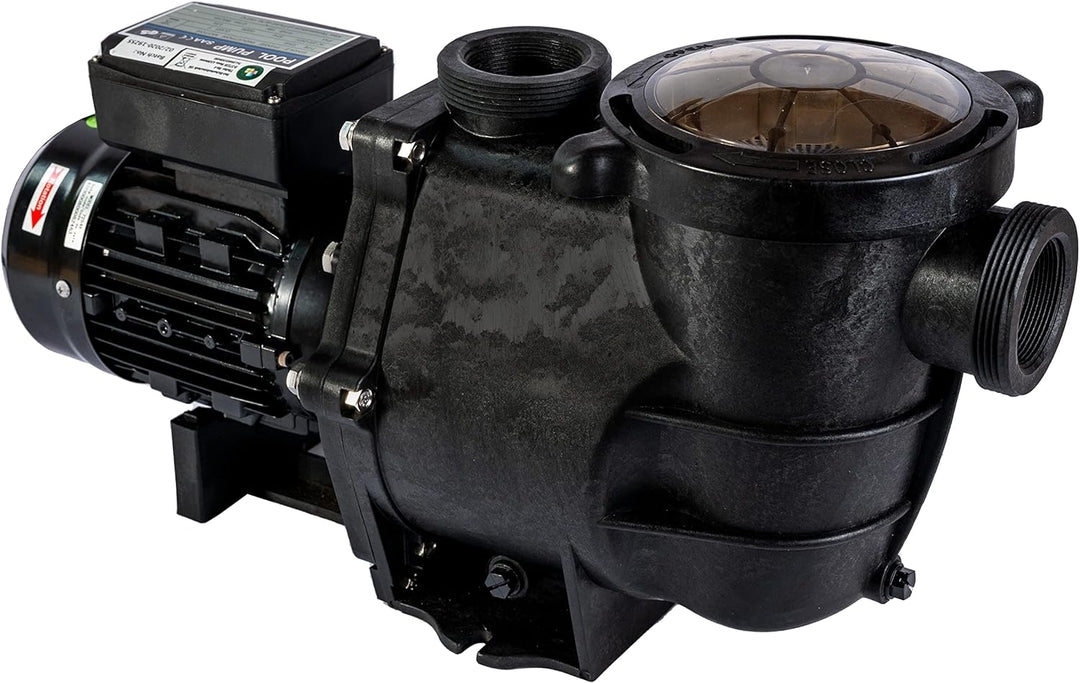 HST Profi Leis Poolpumpe 16 m3, 16020 Liter/Std, 600 W I Erweiterbare Filterpumpe mit geringer Energ