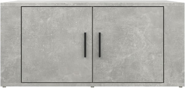Tidyard Couchtisch Modernes Design Beistelltisch mit 2 Fächer Wohnzimmertisch Kaffeetisch Sofatisch