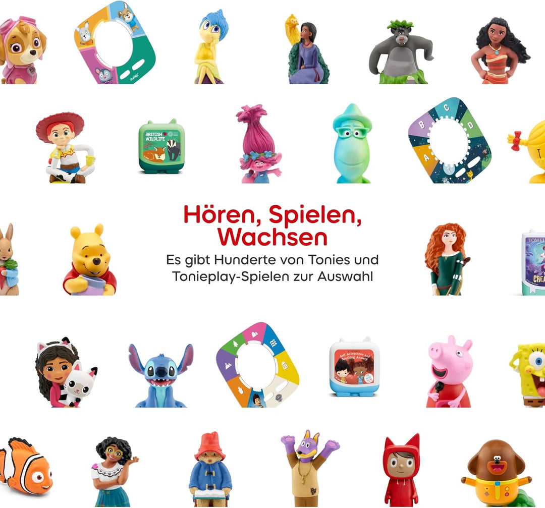 tonies Hörfigur für Toniebox, Woozle Goozle – Die grosse Wissens-Sammlung (8 Themen: Schlaf, Mond, E
