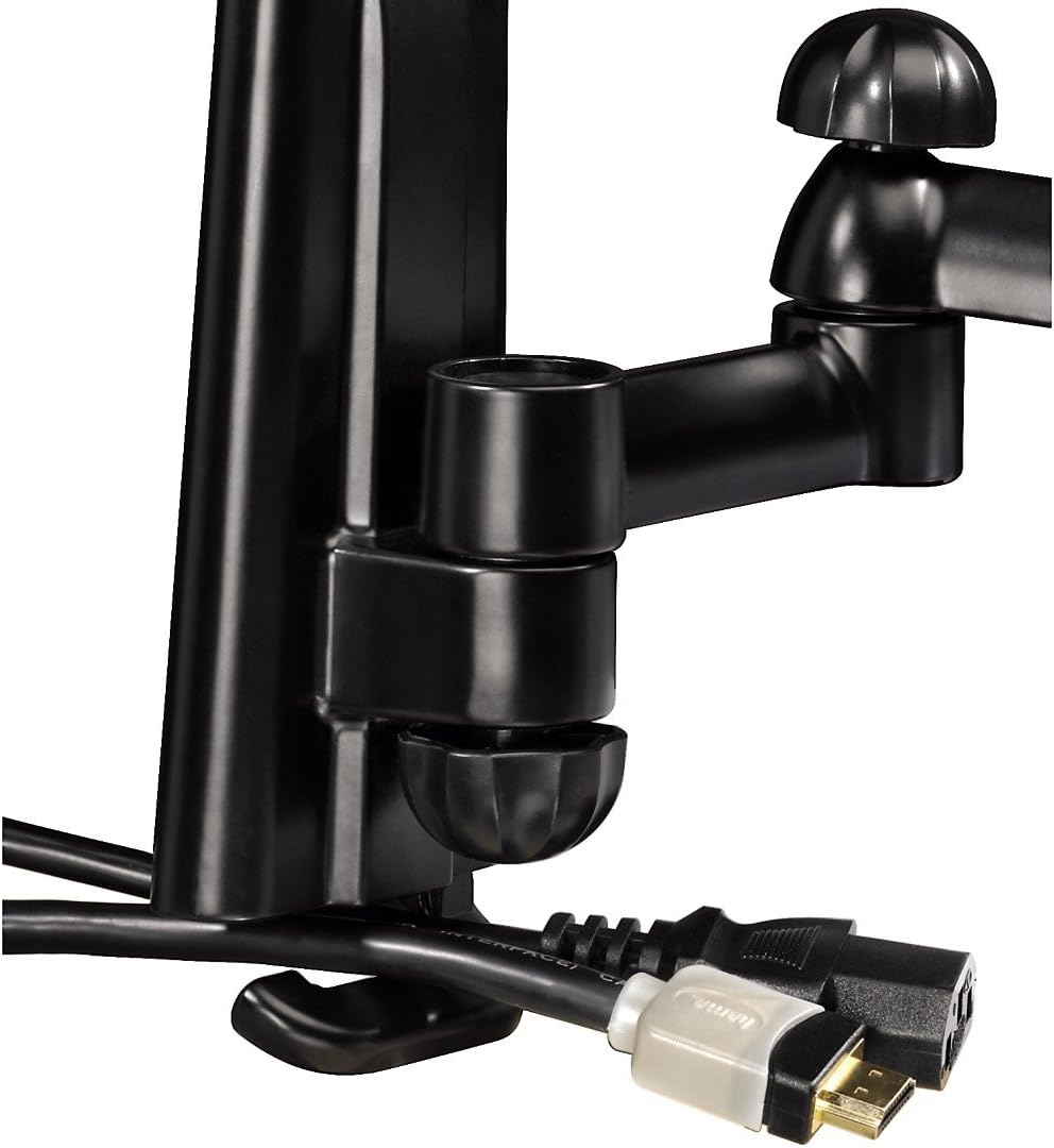 Thomson TV Wandhalterung, Move, für 25 - 94 cm (10 - 37 Zoll) Fernseher, max.25 kg, Schwarz