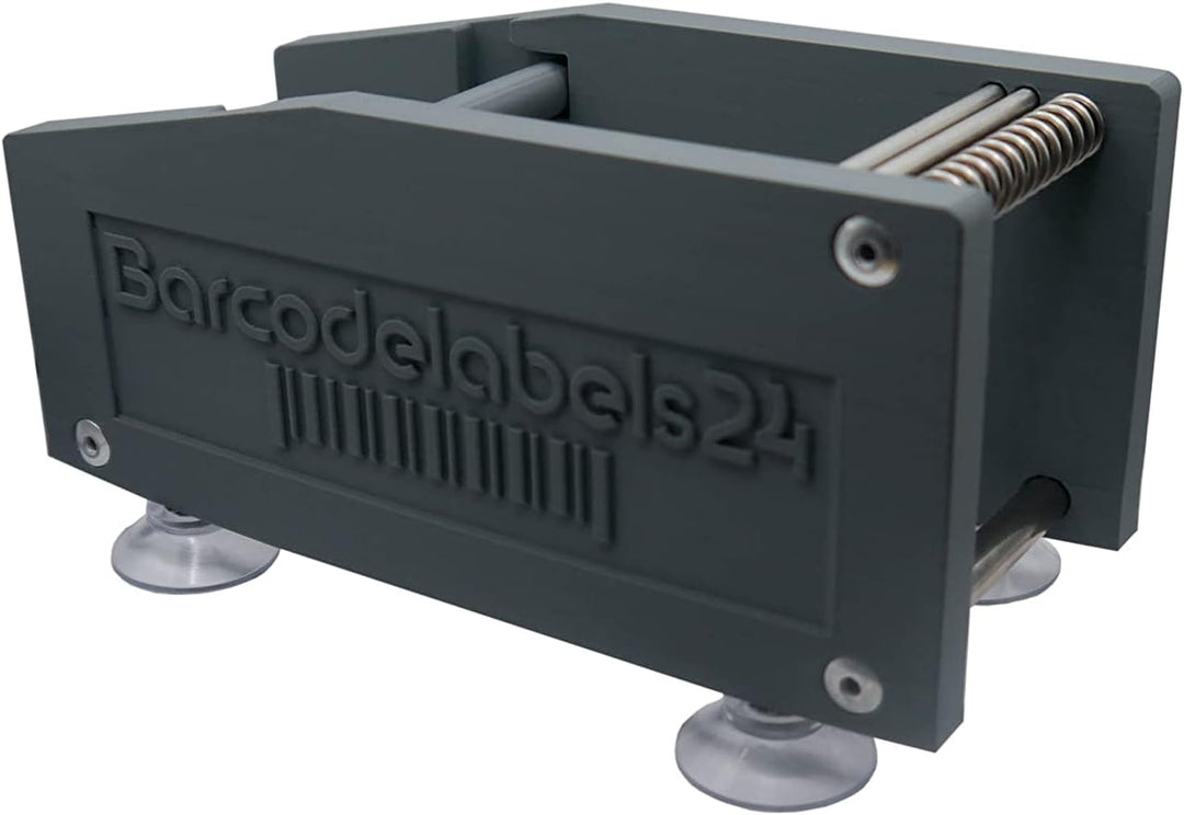 Etikettenspender manuell bis 60mm Rollenbreite, Kunststoff, Tisch Etikettenspender, Etikettenabrolle