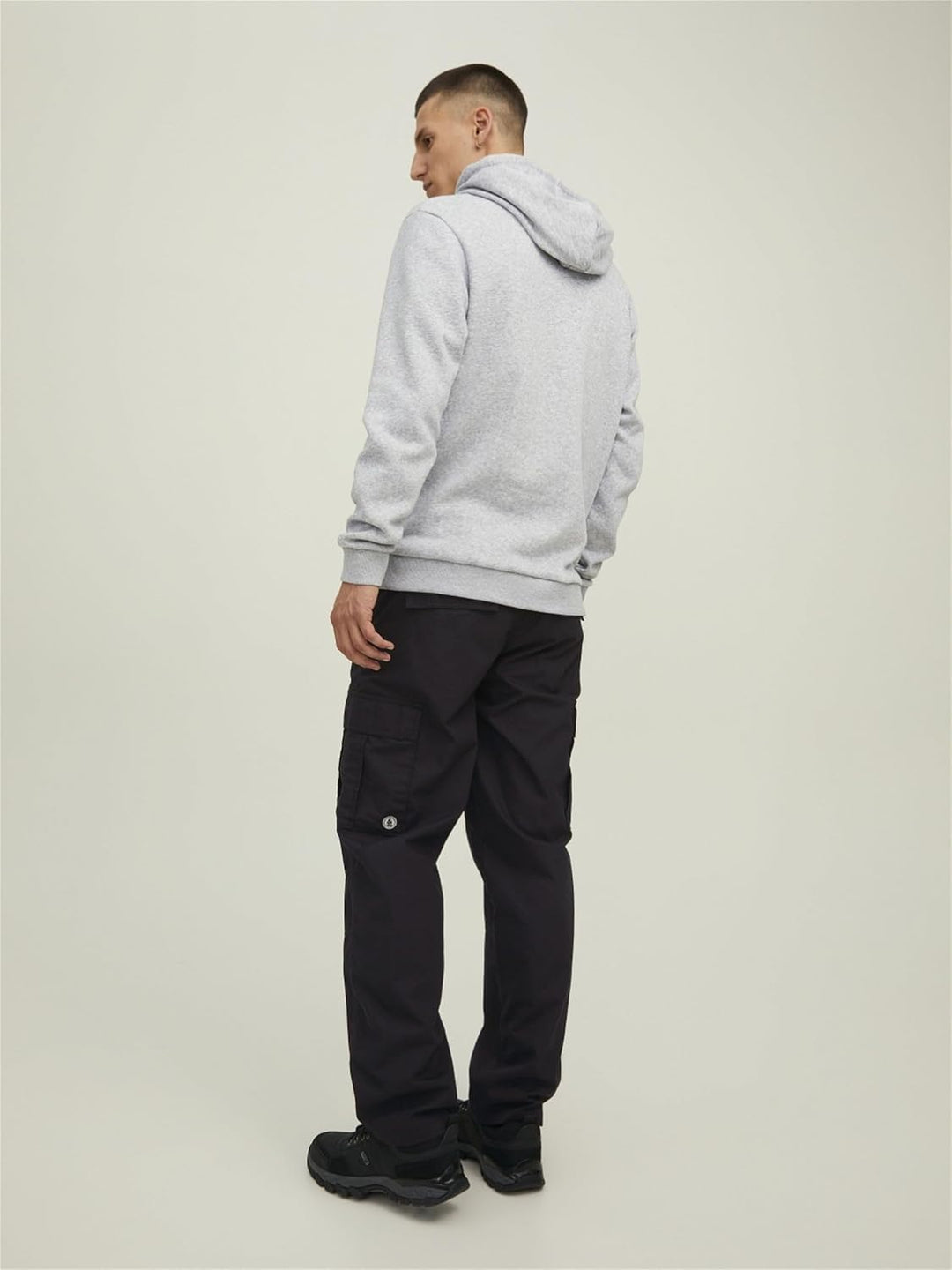 JACK &amp; JONES Herren Jpstbill Jjflint Sa Ln Cargohose 31W / 30L Schwarz, 31W / 30L Schwarz
