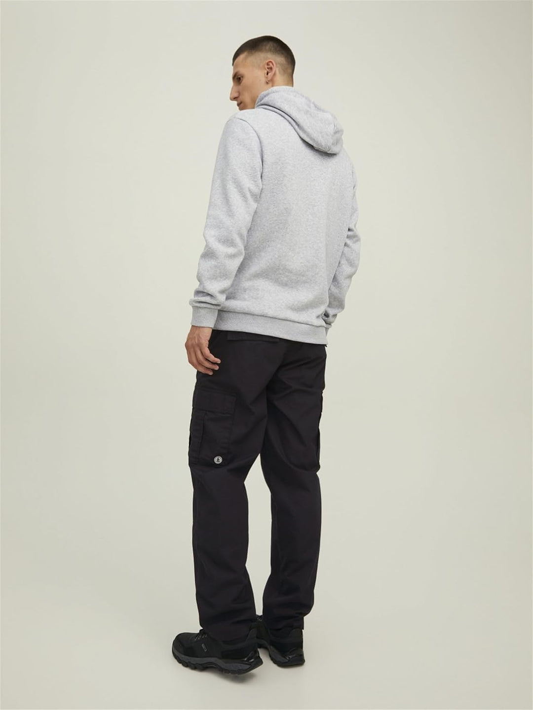 JACK & JONES Herren Jpstbill Jjflint Sa Ln Cargohose 31W / 30L Schwarz, 31W / 30L Schwarz
