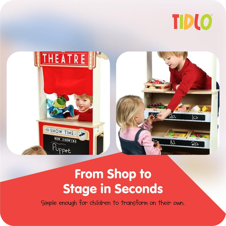 Tidlo T-0068 - Marktstand und Theater