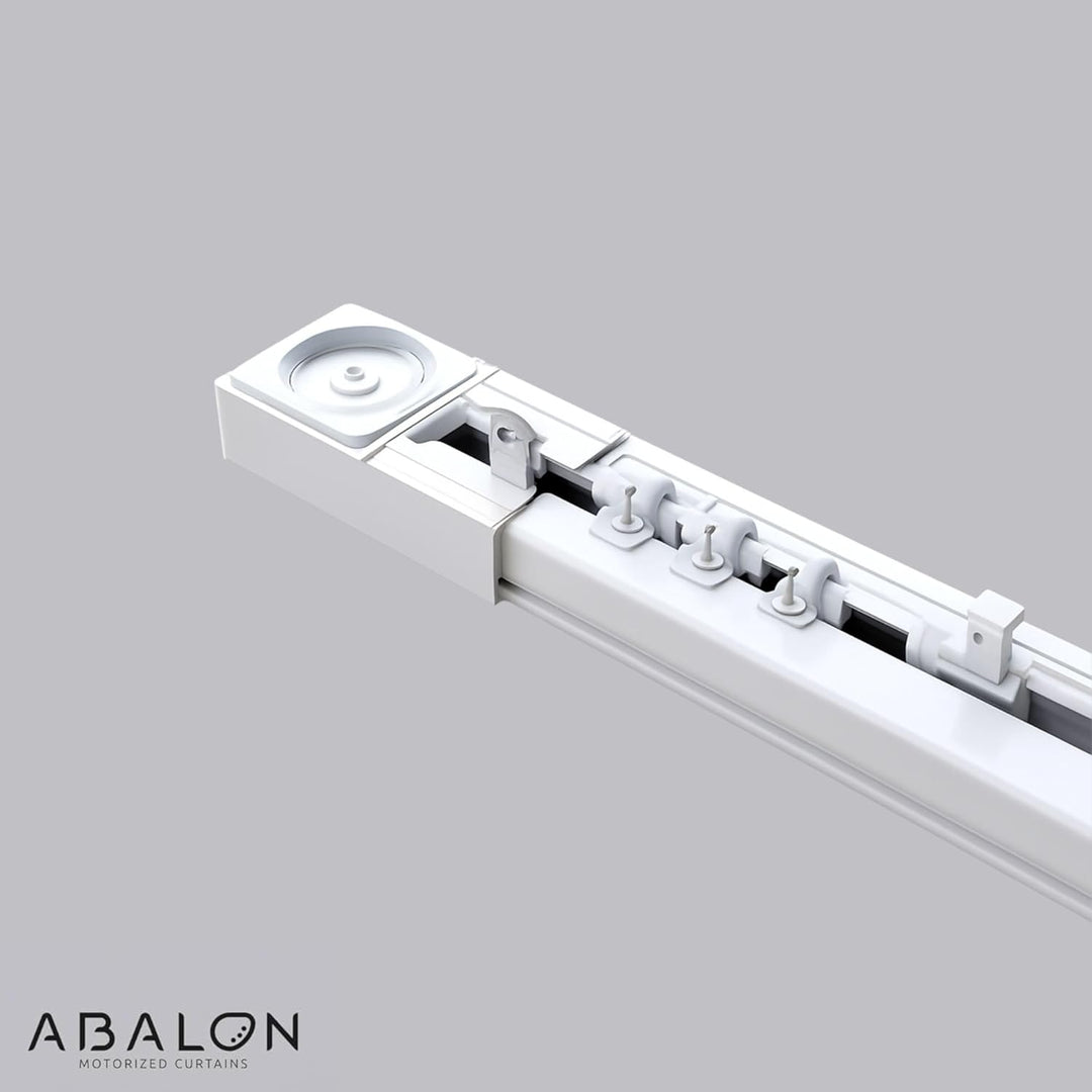 ABALON Elektrische Gardinenschiene, WLAN-Motor, kompatibel mit Alexa, Google Home und der Tuya Smart