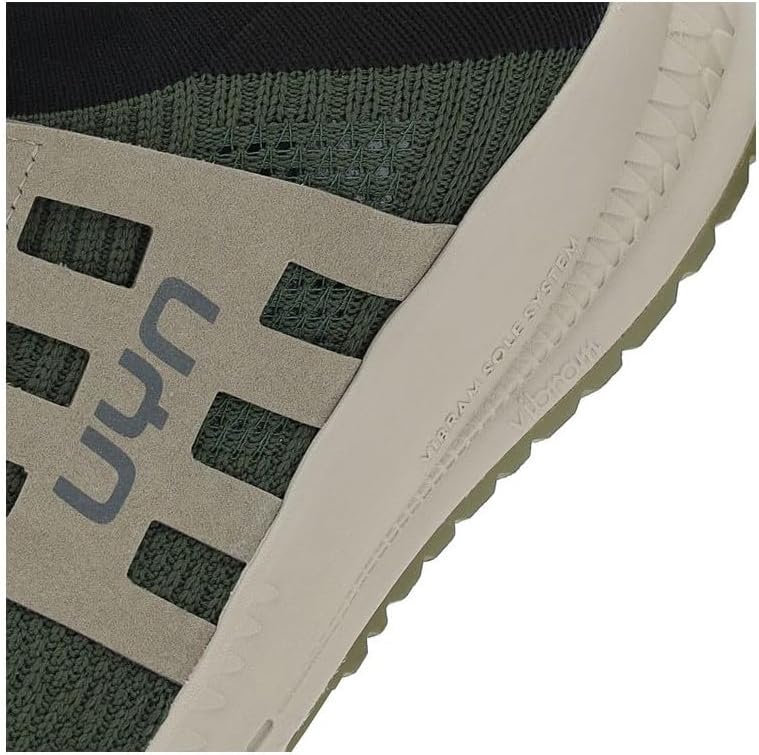 UYN Herren Nature Tune Vibram Sneaker 47 EU Militär Schwarz, 47 EU Militär Schwarz