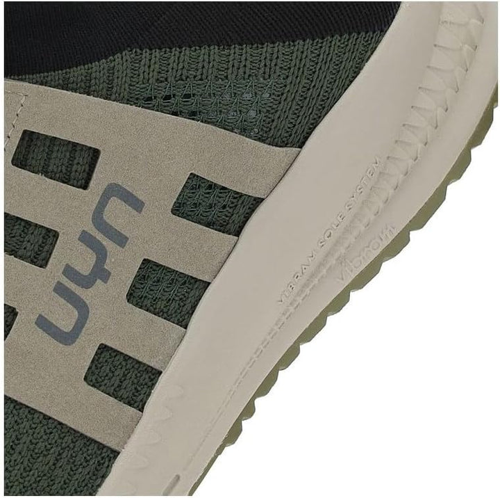 UYN Herren Nature Tune Vibram Sneaker 47 EU Militär Schwarz, 47 EU Militär Schwarz
