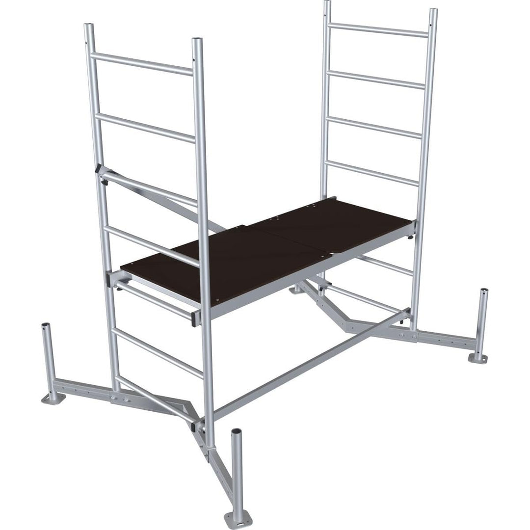 Krause 710116 Monto Alu-Arbeitsgerüst Grundgerüst, ClimTec