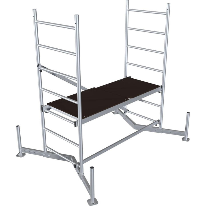 Krause 710116 Monto Alu-Arbeitsgerüst Grundgerüst, ClimTec