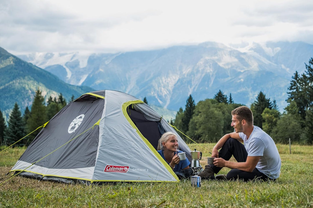 Coleman Darwin Zelt, für 2-4 Personen, Igluzelt für Camping Festivals oder Trekking, Leichtes und Ko