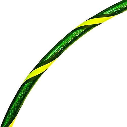 hoopomania Faltbarer Hula Hoop Reifen in verschiedenen Designs Ø90/95/100/105cm Poison Ø105cm, Poiso