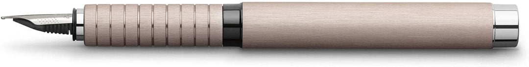 Faber-Castell 148423 - Füller Essentio, Feder B, Aluminium Rose rosé Füller Feder B, rosé Füller Fed
