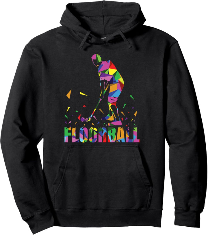 Unihockey Floorballspieler bälle Set Kinder Floorball Pullover Hoodie