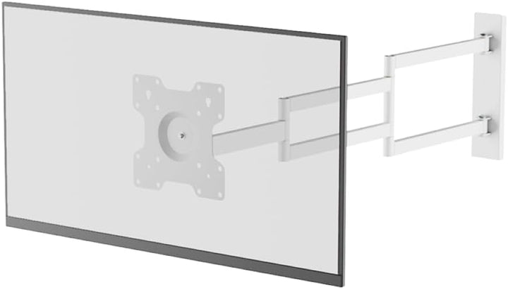Axis XL 108,5cm TV Wandhalterung schwenken neigen rotieren, TV bis 25kg, VESA 200x200 weiss 108,5 cm