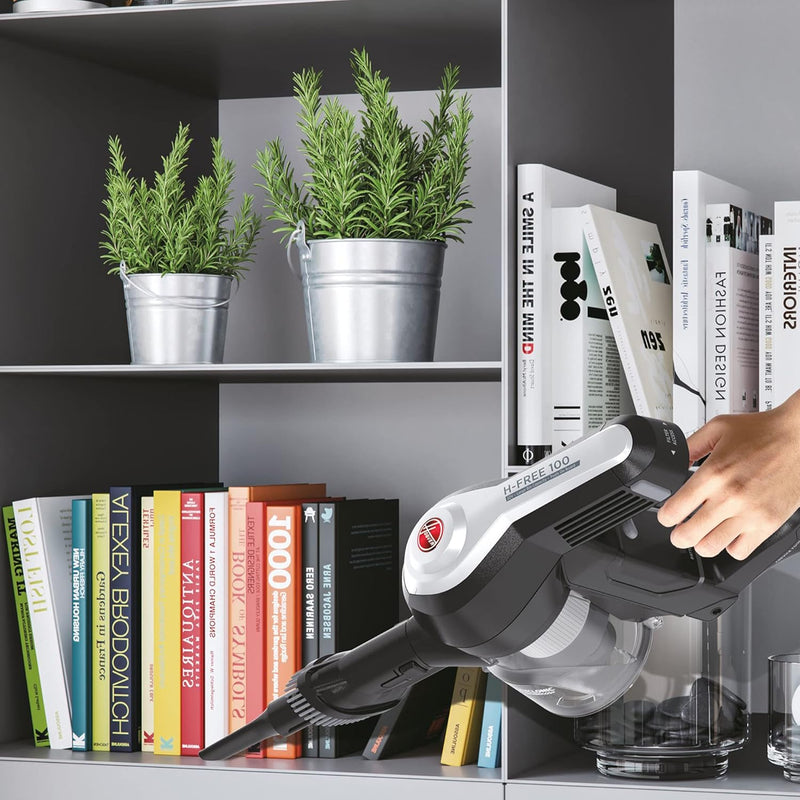 Hoover H-FREE 100 PETS Akku-Staubsauger, 2-in-1, Mini-Turbodüse für Tierhaare, bis zu 40 Min. Laufze