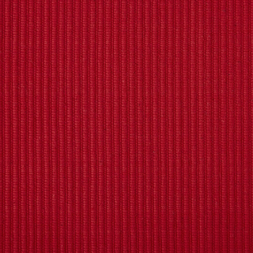 DII Basic Everyday Gerippte Tischset 100% Baumwolle Tischset 13x19 Tango Red 6-teilig Rot - Tango Re