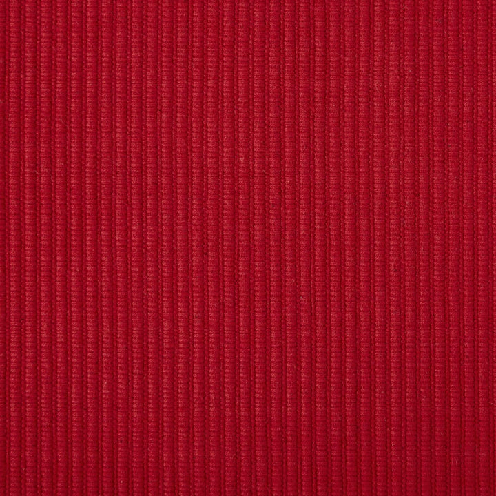 DII Basic Everyday Gerippte Tischset 100% Baumwolle Tischset 13x19 Tango Red 6-teilig Rot - Tango Re
