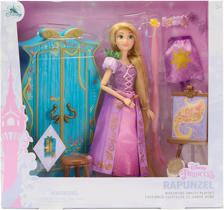 Disney Store Official - Rapunzel - Neu verföhnt - Rapunzel - Kleiderschrank mit Schminktisch - Spiel
