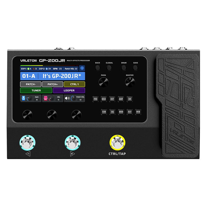 Valeton Gitarren Bass Effektpedal Multi-Effekte Prozessor Guitar Bass Amp Modeling IR Cabinets Simul