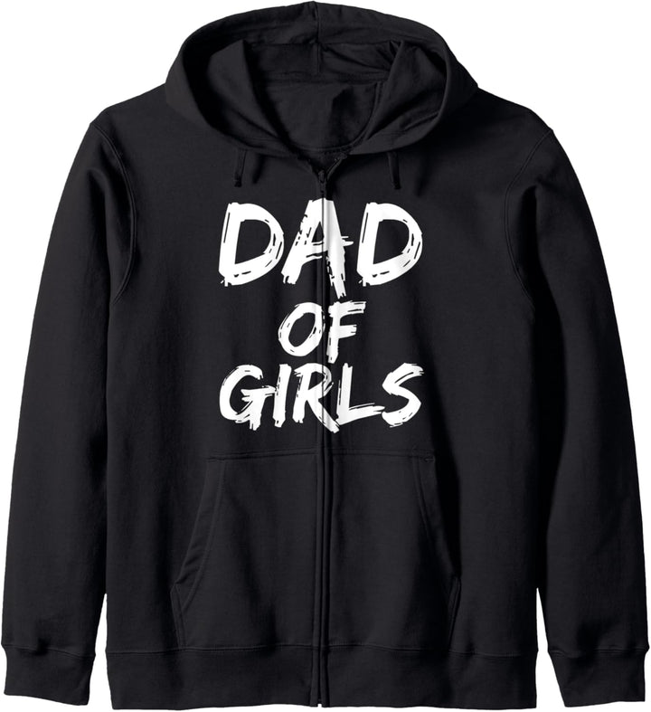 Vintage Father's Day Gift from Daughters Funny Dad of Girls Kapuzenjacke