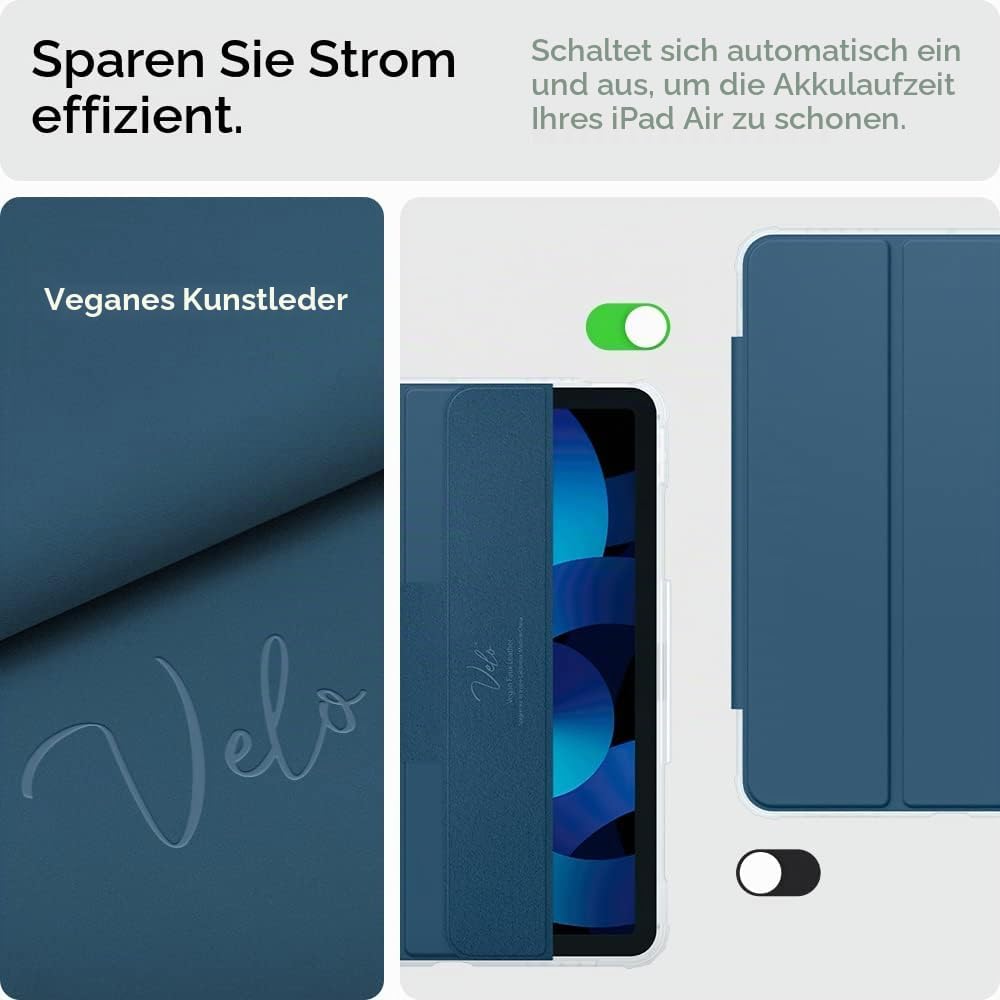 Spigen Ultra Hybrid Pro Hülle Case kompatibel mit iPad Air 4 (2020) / iPad Air 5 (2022) 10.9 Zoll -