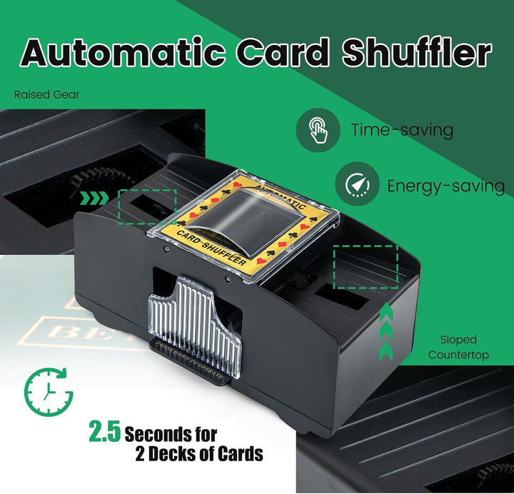 HOMASIS Pokerset Profi Deluxe 300/600 Laserchips, Alu Pokerkoffer mit 2/6 Kartendecks, 5 Würfeln, 3