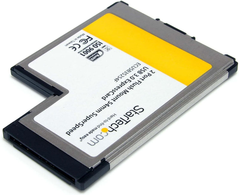 StarTech.com 2 Port USB 3.0 ExpressCard mit UASP Unterstützung - USB 3.0 54mm Schnittstellenkarte fü