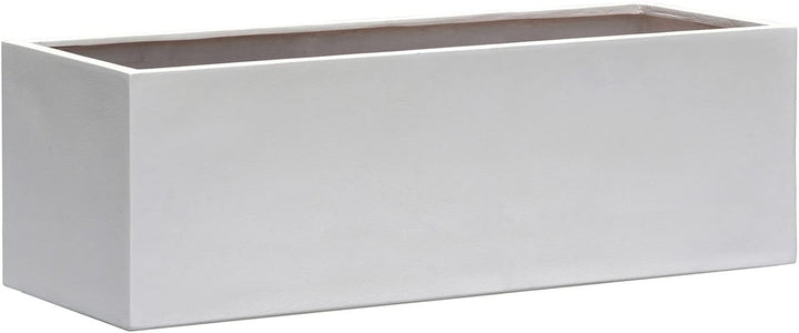 ESCHBACH® Pflanzkübel Box 60 Weiss Rechteckig * 60 x 20 x 20 cm * 10 Jahre Garantie 60x20x20, 60x20x