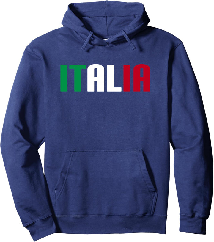 ITALIA Flagge | Damen Herren Kinder | ITALIEN ITALIA Pullover Hoodie