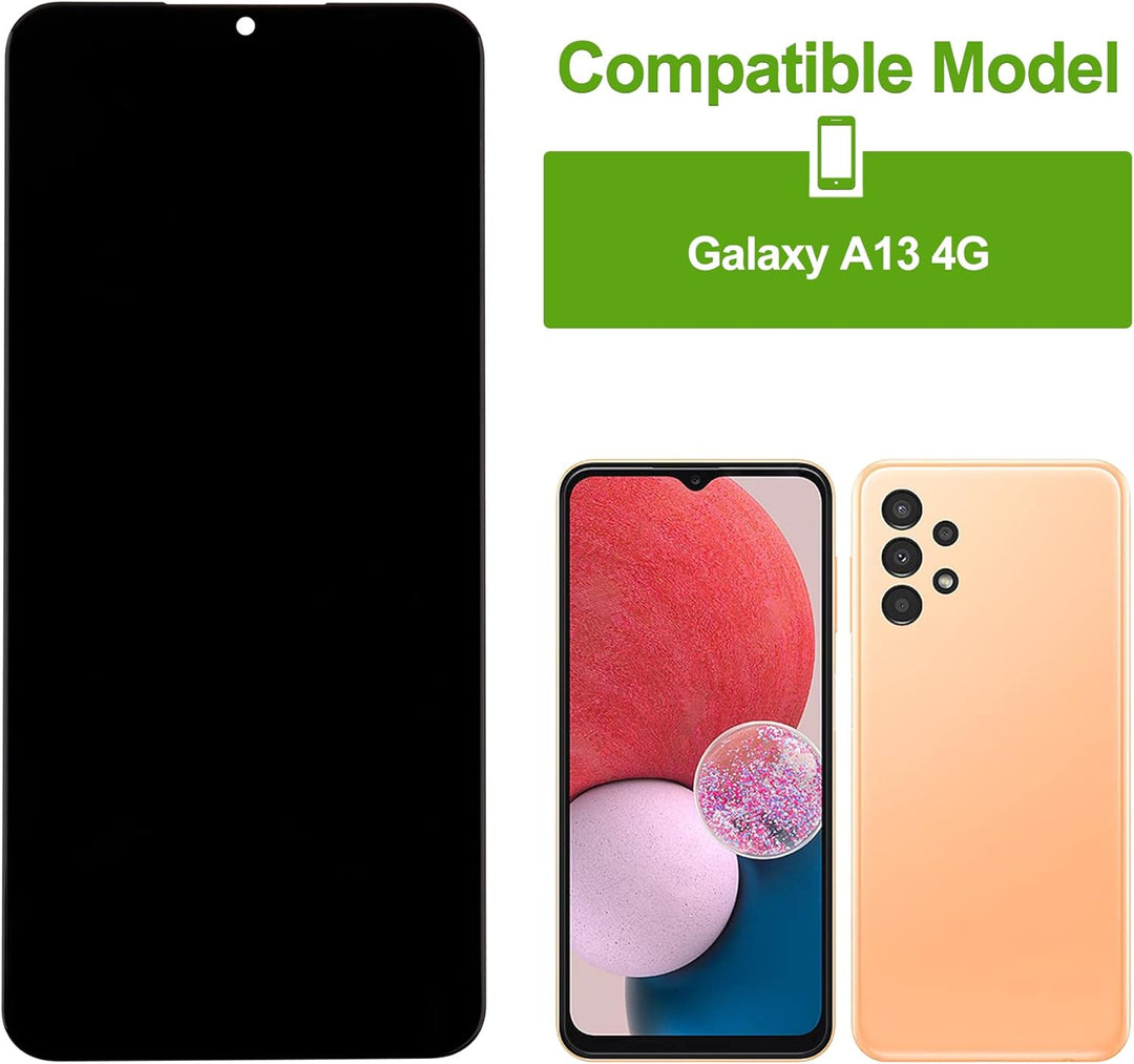 SwarKing LCD Display kompatibel mit Samsung Galaxy A13 SM-A135 & SM-A137 & M13 SM-M135 (not fits for