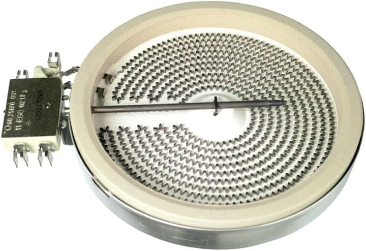 Strahlheizkörper Einkreis Glaskeramikkochfeld 1200W Ø 140mm Ego 1054113034 HiLight-Heizkörper mit Te