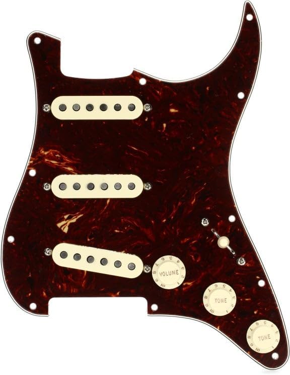 Fender Prewired Pickguard Strat Texas Special, shell, Rot, 0992342500 Rot Texas Special, Rot Texas S
