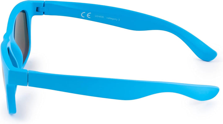 Kiddus Sonnenbrille aus Recycelten Fischernetzen. Für Mädchen und Jungen ab 10 Jahren. UV400 100% Sc