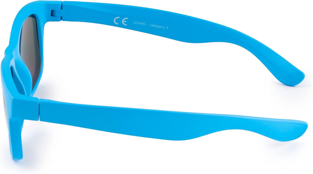 Kiddus Sonnenbrille aus Recycelten Fischernetzen. Für Mädchen und Jungen ab 10 Jahren. UV400 100% Sc