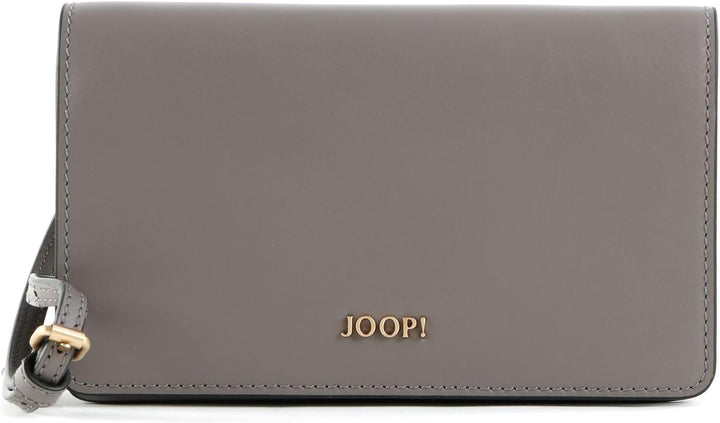Joop! Damen Bruna Shoulder Bag (Flap), 19x10,5x3,5 Grau, Grau