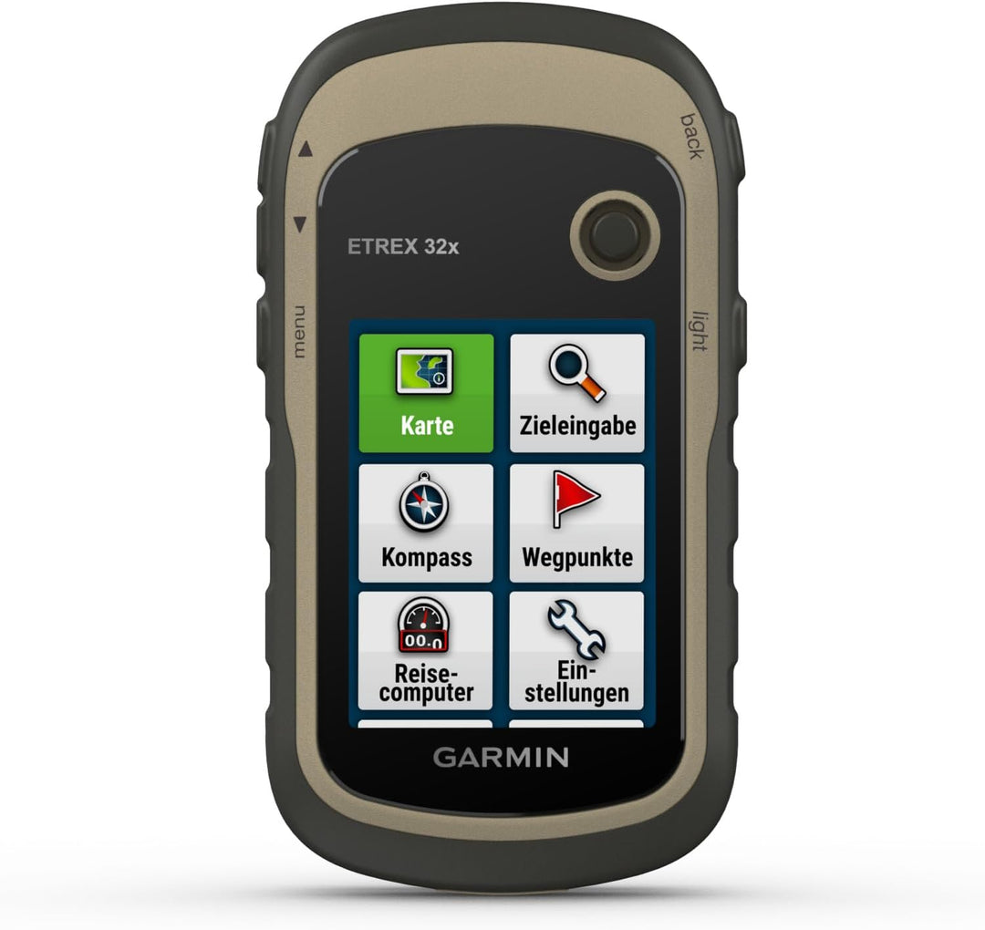 Garmin eTrex 32x-robustes, wasserdichtes GPS-Outdoor-Navi mit 2,2" (5,6 cm) Farbdisplay mit Tastenbe