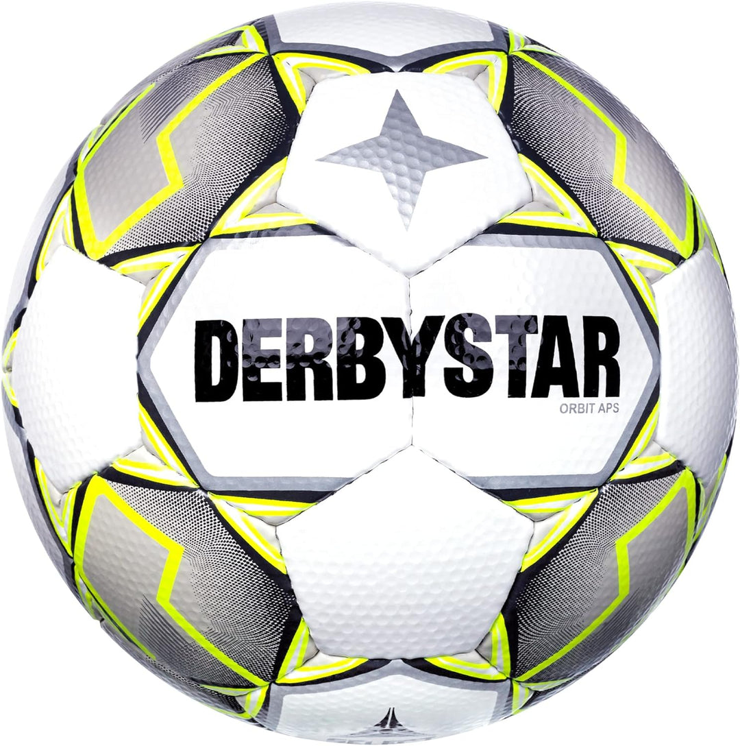 DERBYSTAR Orbit APS v21 Weiss/GRAU/GELB 5, 5