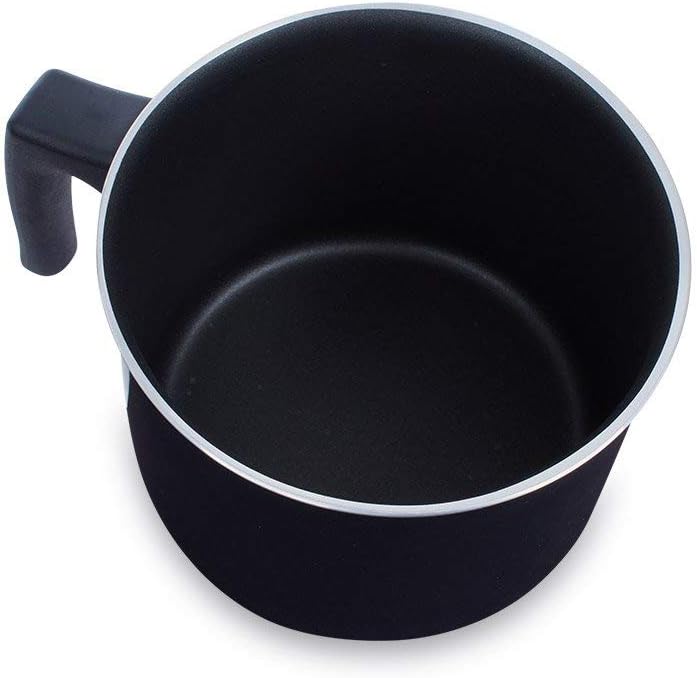 Ballarini Firenze Milchkocher, Cortan, Schwarz, Durchmesser 14 cm