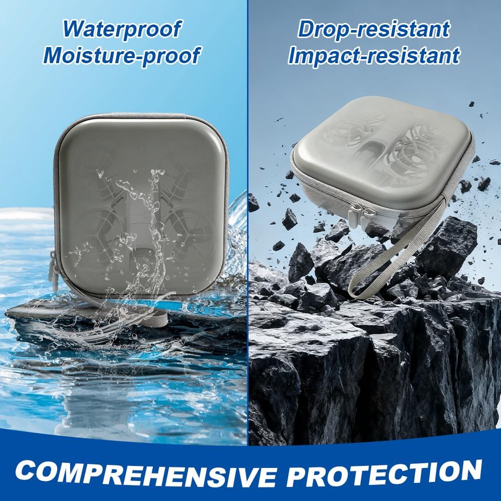 Neo 2 Tasche, SGZIOO Neo 2 Case Bag, Tragetasche Case Tasche für Dji Neo 2, PU Wasserdicht Tragetasc
