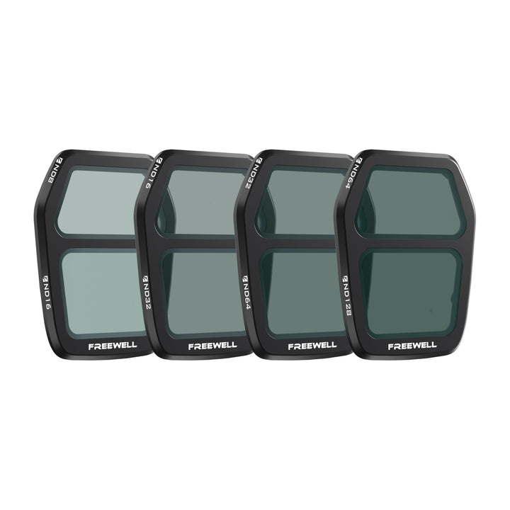 Freewell Air 3S Split ND Filter 4-Pack mit ND8/ND16, ND16/ND32, ND32/ND64, ND64/ND128 für ausgewogen