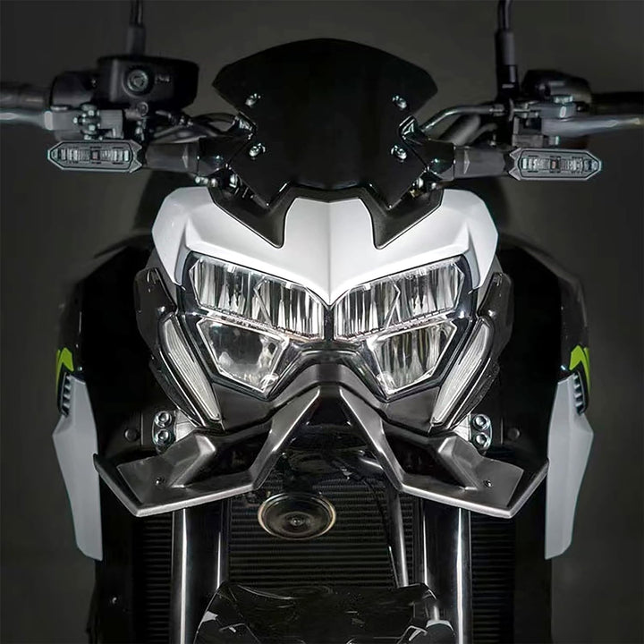 Motorrad-Scheinwerferverkleidung unten Vorderrad Schnabel Nasenkegel Abdeckung aerodynamische Wingle