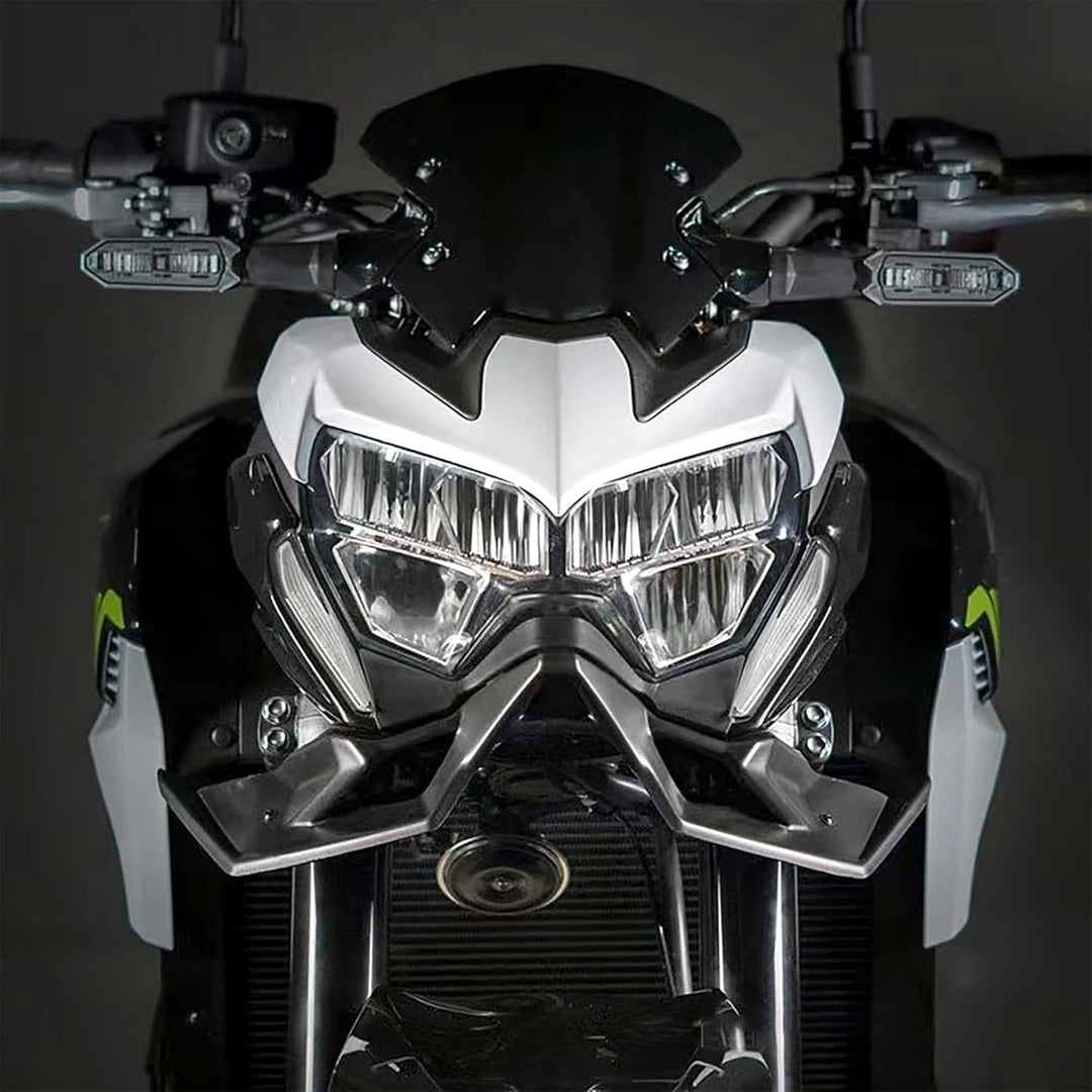 Motorrad-Scheinwerferverkleidung unten Vorderrad Schnabel Nasenkegel Abdeckung aerodynamische Wingle