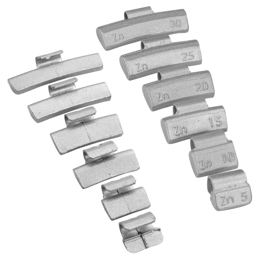 HASKYY 225x Schlaggewichte Auswuchtgewichte Wuchtgewichte ALU Alufelgen 5-30g Sortiment